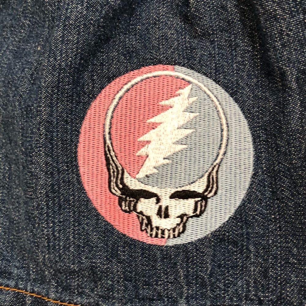 Grateful Dead upcycled Infant swing coat - Picture 3 of 4